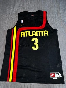 Shareef Abdur-Rahim Atlanta Hawks Vintage Nike Jersey Retro ‘74 Swingman XL - Picture 1 of 6
