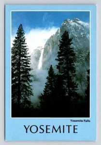 Yosemite Falls Morning Mist National Park California Postcard - Picture 1 of 2