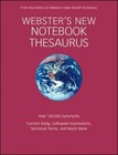 Webster's New Notebook Thesaurus by 
