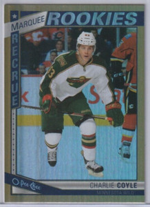 Charlie Coyle 2013-14 O-Pee-Chee Marquee Rookie Rainbow Foil #554