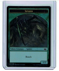 Spider Token - Foil - Modern Horizons - Magic the Gathering - Picture 1 of 4