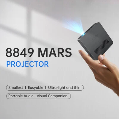 8849 MARS Mini Projector Portable DLP Projector Pocket Size Auto Focus for Phone - Image 1 of 4