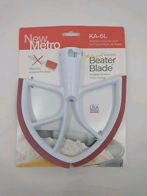 Hoja batidora Metro KA-6LR funciona con la mayoría y KitchenAid 6-7 cuartos Cuenco - Envío Gratis Foto 1 de 2
