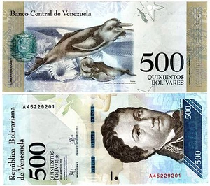 VENEZUELA Billete 500 BS 2016 ( 2017 ) NEW NOUVEAU DELFINES UNC NUEVO - Imagen 1 de 1