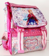 ZAINO SCUOLA FROZEN TEMPO LIBERO CARTELLA ZAINI SDOPPIABILE ANNA & ELSA