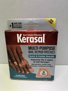 PACK de 2 parches de reparación de uñas multiusos Kerasal - 14ct 28 TOTAL U60F - Imagen 1 de 1
