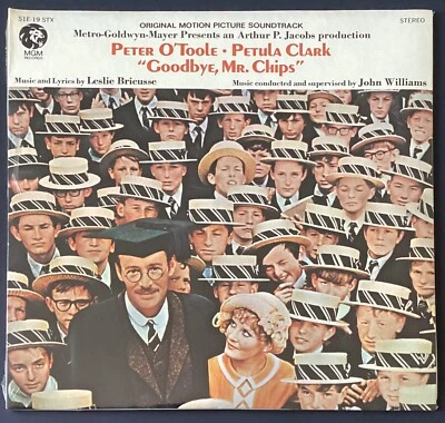 GOODBYE, MR. CHIPS ~ John Williams/Petula Clark *SEALED* Orig 1969 Soundtrack LP - Image 1 of 4