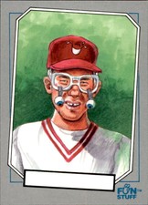 1992 Confex Baseball Enquirer #41 Chris Sabo Cincinnati Reds