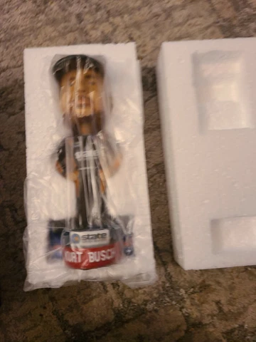 New 2018 Kurt Busch Commemorative Bobblehead Nascar Texas Motor Speedway Cover