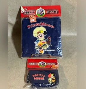 Minnie Mouse piccola borsa e portamonete vintage anni 80 Walt Disney "Pretty Minnie" - Foto 1 di 11