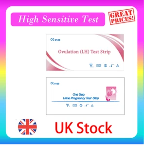 Ovulation and Pregnancy Test Strips Ultra Early Home Urine Tests---Fast Deliver - Picture 1 of 9