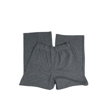 Pantalones de salón Zara gris pierna ancha cintura elástica fluidos boho cómodos básicos Foto 1 de 4