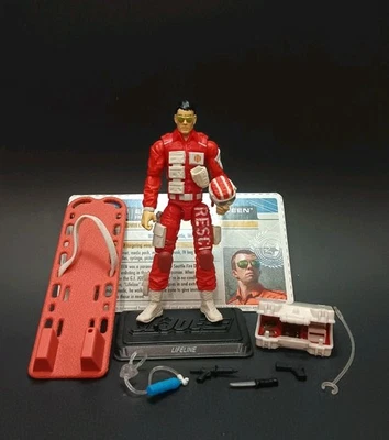 GI Joe 30th Anniversary 4" Lifeline 1/18 Scale Figure 25th POC 50th Rescue Medic - Image 1 of 2