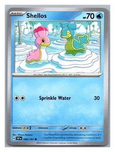 Shellos 046/191 - Pokémon Sv08: Surging Sparks Regular NM - Picture 1 of 3
