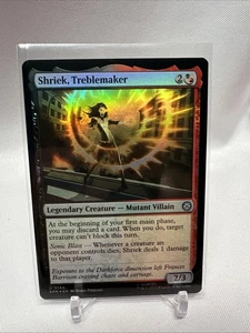 Casi nuevo Foil Shriek, Treblemaker, Magic The Gathering, Marvel's Spider-Man, Magic the Gathering, 144 - Imagen 1 de 2