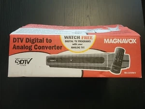 Magnavox DTV Digital To Analog TV Converter TB100MW9A Open Box Remote - Picture 1 of 1