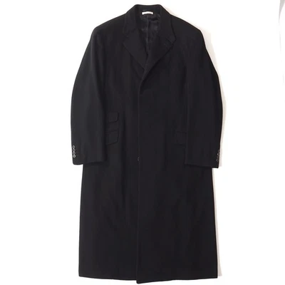 Excelente Abrigo HERMES Cachemira Pura Negro Hombre EU50 5-ZJ040 Foto 1 de 4