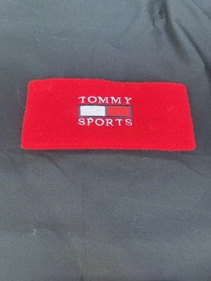 Tiara bordada vermelha vintage Tommy Sports - Imagem 1 de 4
