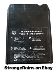 The Doobie Brothers ~ Takin' It To The Streets 8 Track Tape ~ REFURBISHED TESTED - Bild 1 von 4