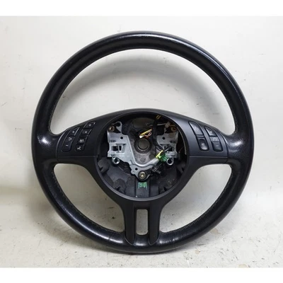 2001-2006 BMW E46 3-Series Factory Sports Leather Steering Wheel Multifunction - Image 1 of 4