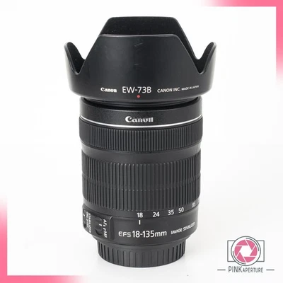 Canon EF-S 18-135mm f3.5-5.6 IS STM Lens - Image 1 of 4
