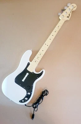 Mando con cable para bajo Xbox 360 Rock Band Fender Precision 9806 marfil Foto 1 de 3