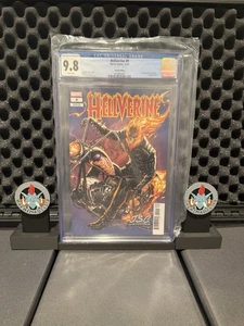 CGC 9.8 - Hellverine 9 JSC ~ variante J Scott Campbell ~ Ghost Rider 2025 - Foto 1 di 3