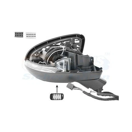 Van Wezel 2946860 Außenspiegel Rechts für Mercedes Benz Mercedes Benz - Bild 1 von 1