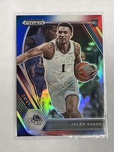 2021-22 Panini Prizm Draft Picks - Jalen Suggs #3 Red White & Blue Prizm (RC) - Picture 1 of 6