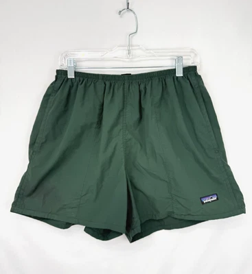 Vintage 80s Patagonia Men Baggies Shorts Sz M Lined 3" Nylon Ripstop Gorp Hiking - Image 1 of 4