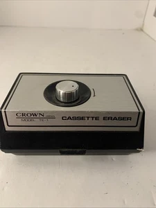Crown TE-1 Cassette Eraser - Picture 1 of 7