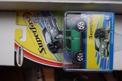 2004 Matchbox Superfast 35 Years Anniversary Edition #44 – Honda Element A+ Card - Image 1 of 4