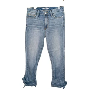 Sam Edelman Jeans Damen 28 The Stiletto High Rise Skinny Crop Schleife Detail Flirty  - Bild 1 von 7