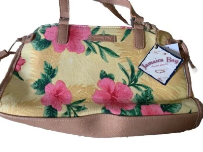 Cartera Cartera Jamaica Bay Floral Triple Sección con Monedero Cierre a Presión Nueva con Etiquetas Foto 1 de 4