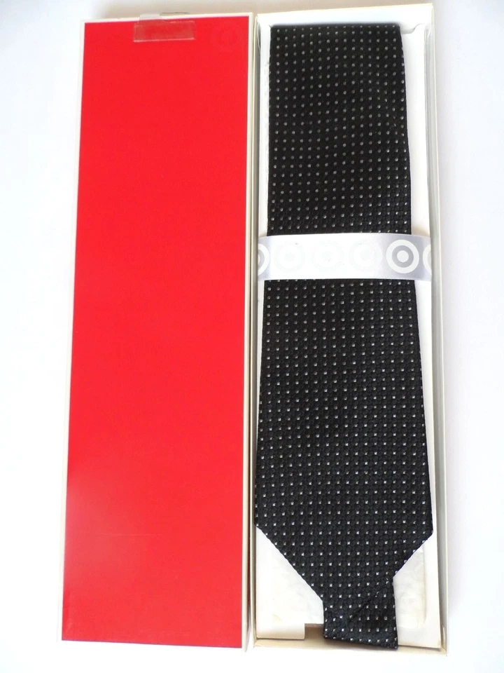 Corbata de hombre 100 % seda con caja de regalo () Foto 1 de 3