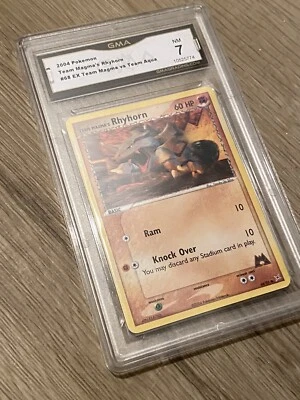 GMA 7 NM 2004 Pokemon EX Team Magma vs Team Aqua - Team Magma's Ryhorn #68/95  - Image 1 of 3