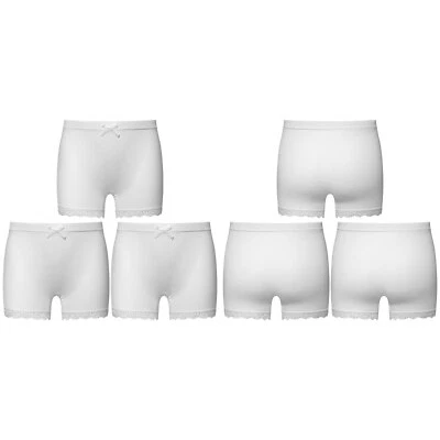Kids Girls Underwear Dance 3Pcs/Set Bow Shorts Gym Panties Sportwear Boyshorts - Image 1 of 3