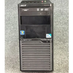 Acer VM275-UD57000 2GB 320GB Intel Pentium Window 7 Pro Desktop PC In Black - Picture 1 of 13