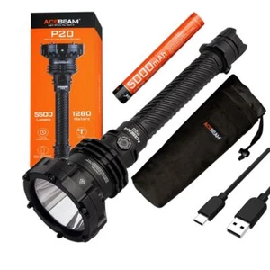 Linterna profesional de larga distancia Acebeam P20 -5.500 lúmenes - Imagen 1 de 11