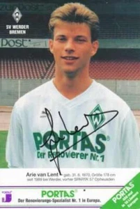 Ak 1726 Arie Van Lent Sv Werder Bremen - Picture 1 of 1