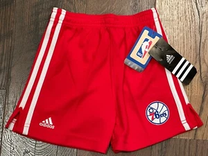 Philadelphia 76ers NBA Toddler Boys adidas Red Shorts - NWT - Picture 1 of 7