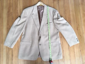 Brooks Brothers Camel Hair Sport Coat 46 2Xl Tan - Picture 1 of 4