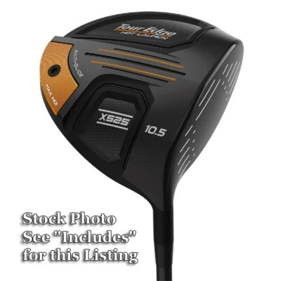 Tour Edge Hot Launch X525 Drivers -  Loft, Shaft, Flex & Specs - NEW - Image 1 of 4