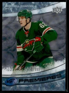 2022-23 Upper Deck Ice Premieres Mitchell Chaffee RC 50/999 Minnesota Wild #202 - Picture 1 of 2