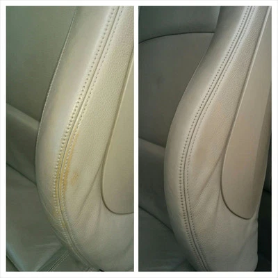 COLOURCARE24 Kit Rinnova Colore BMW DAKOTA Oyster Beige interni Pelle Rinfresca Spallina