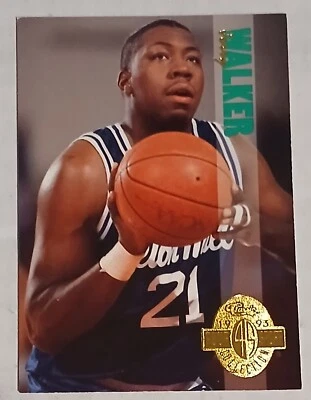 1993 Classic Four Sport Collection - #68 Jerry Walker (RC) Seton Hall Pirates  - Image 1 of 2