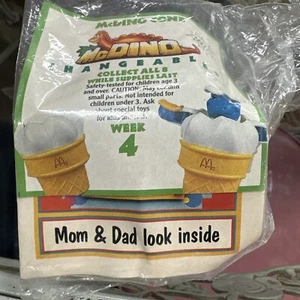 Juguete Happy Meal McDonald's McDino Changables McDino Cone de Colección Nuevo de Lote Antiguo - Imagen 1 de 2