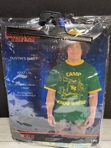 Stranger Things Camp Know Where Adult Halloween Costume - L/XL - Picture 1 of 2