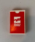 Vintage Wal Western Airlines Playing Cards Unopened Deck
