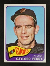 1965 Topps #193 Gaylord Perry   San Francisco Giants